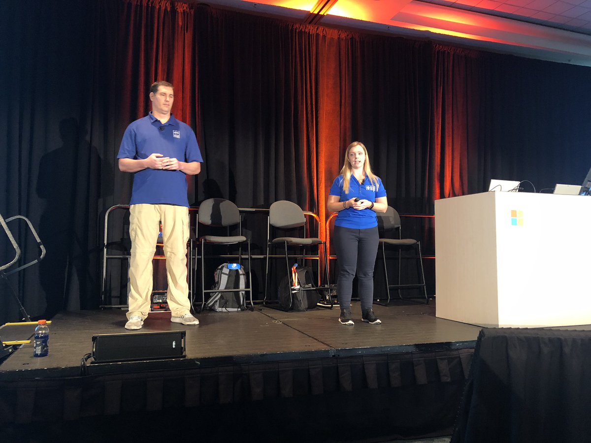 arcticdba's tweet image. It&apos;s happening! #ADFv2 with @cathrinew and @jasonhorner at #msignite