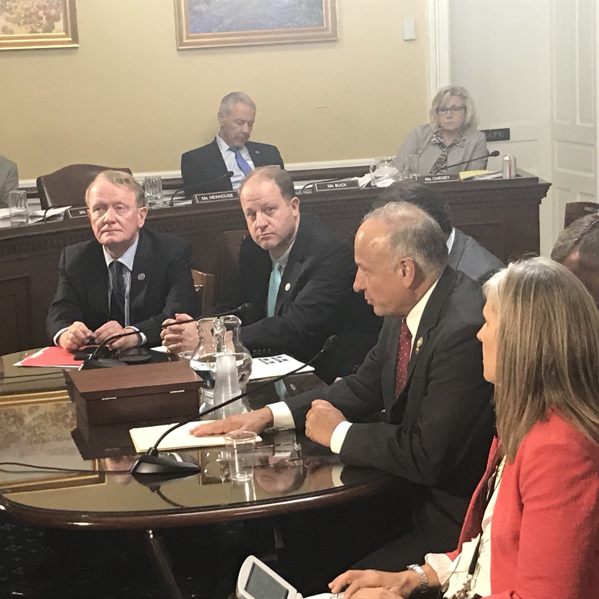 SteveKingIA's tweet photo. Here I am testifying before the Rules Committee in favor of my bill, HR 176, the New IDEA Act which does more to shut down illegal employment than any other bill ever. #JohnBudd https://t.co/sMwXqo7hcK