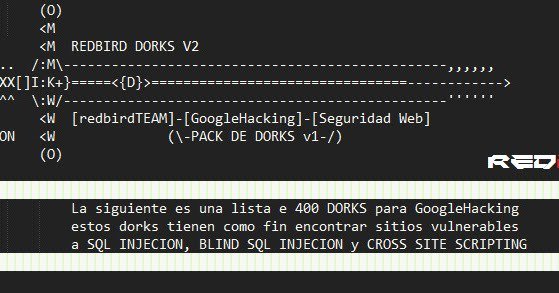 redbirdOficial's tweet photo. Recopilacion de Dorks
#RedBird #redbirdTEAM #TerrorCrew
Si algun dia necesitas #dorks para automatizar la busqueda de sitios vulnerables o informacion sensible, te dejemos este post con una gigantesca recopilacion de Dorks... :3
https://t.co/pILUtcfLXU https://t.co/pILUtcfLXU https://t.co/2XCrROgXYa