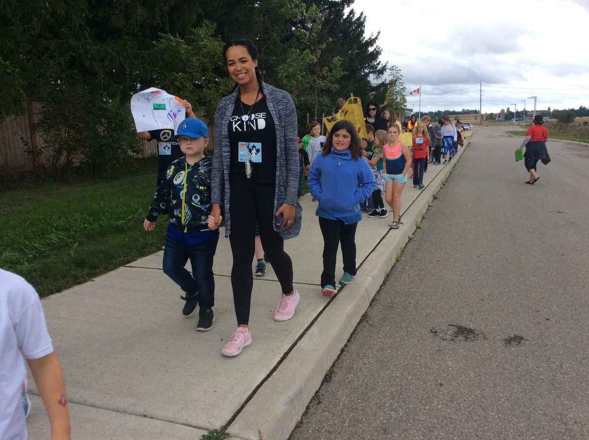 MrsHMerry's tweet photo. Thank you everyone for your support and enthusiasm today during our Terry Fox walk @rockwoodheart https://t.co/KatW2rQJeh