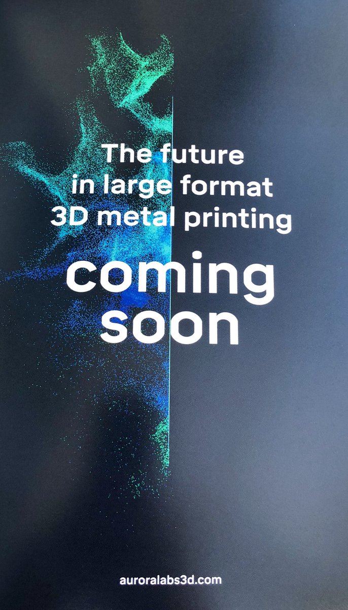 PD1invest's tweet photo. @AuroraLabs3d #a3d $a3d Revolutionary #3dmetalprint Rapid #RMP1 #Rmp2 Technology proven at a fundamental level #disruption #Additivenow @WorleyParsons @VEEMLTD @Advisian @DNVGL @CSIROnews https://t.co/SWAVhvFCdO