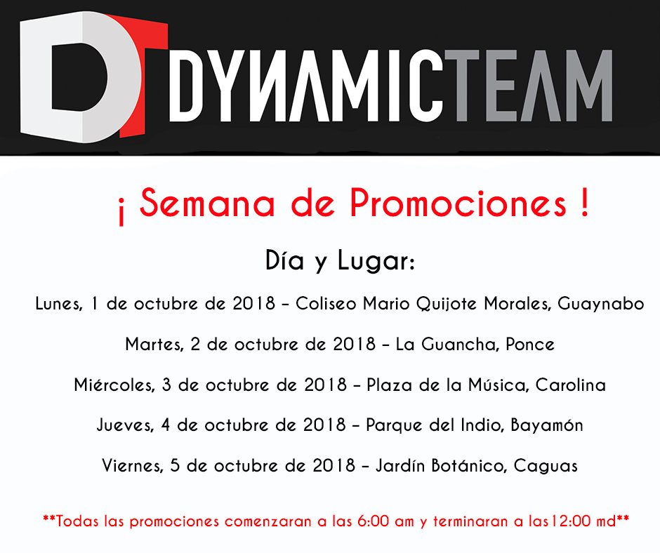 DynamicteamPR tweet picture