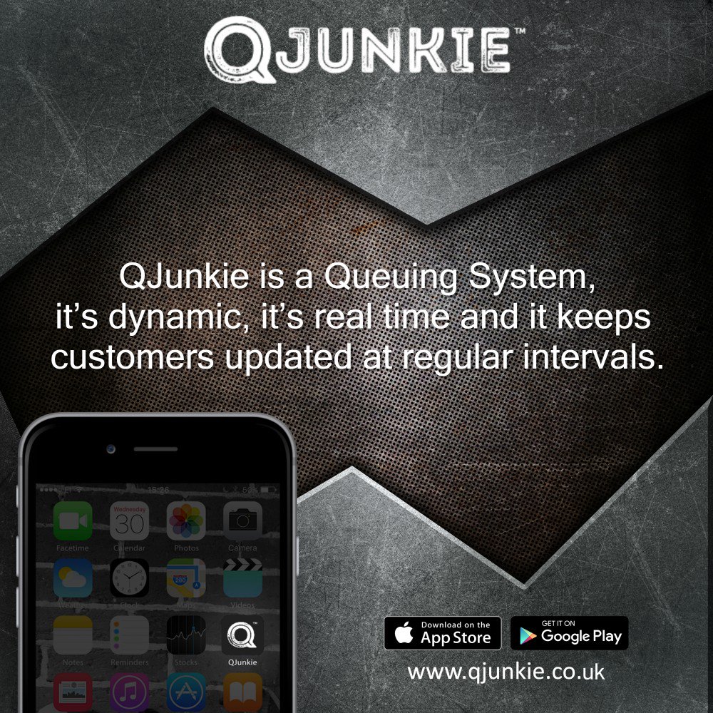 QJunkie is a queuing system, it's dynamic, it's real time and it keeps customers updated at regular intervals.
💈 qjunkie.co.uk
🍏 Download Our App: qjunkie.co.uk
.
.
.
.
.
.
.
.
.
.
#qjunkieapp   #barbershopuk   #barbersuk   #barberforlife   #ba...