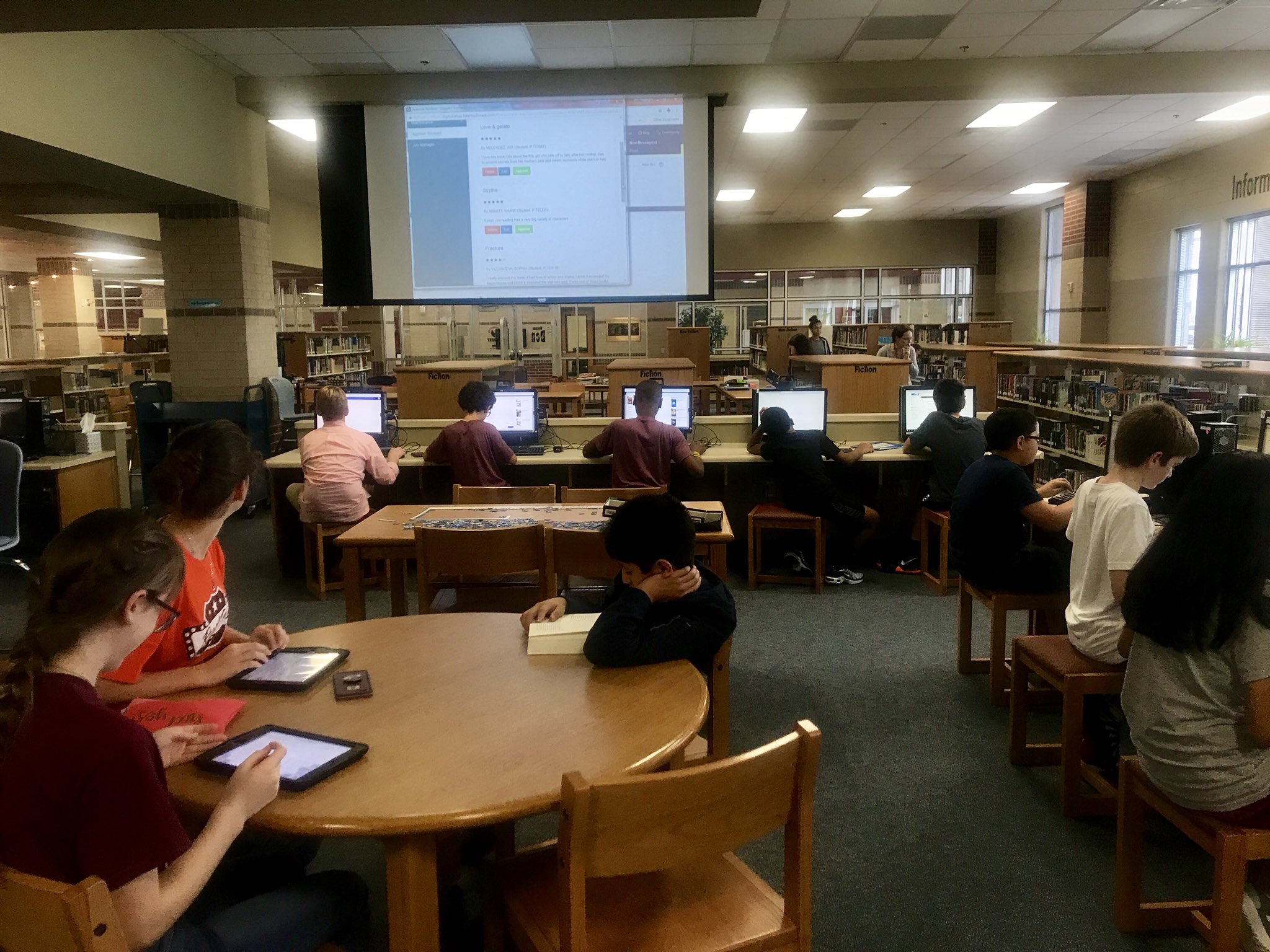 Bowie MS Library on Twitter "The good citizens of BearNation are