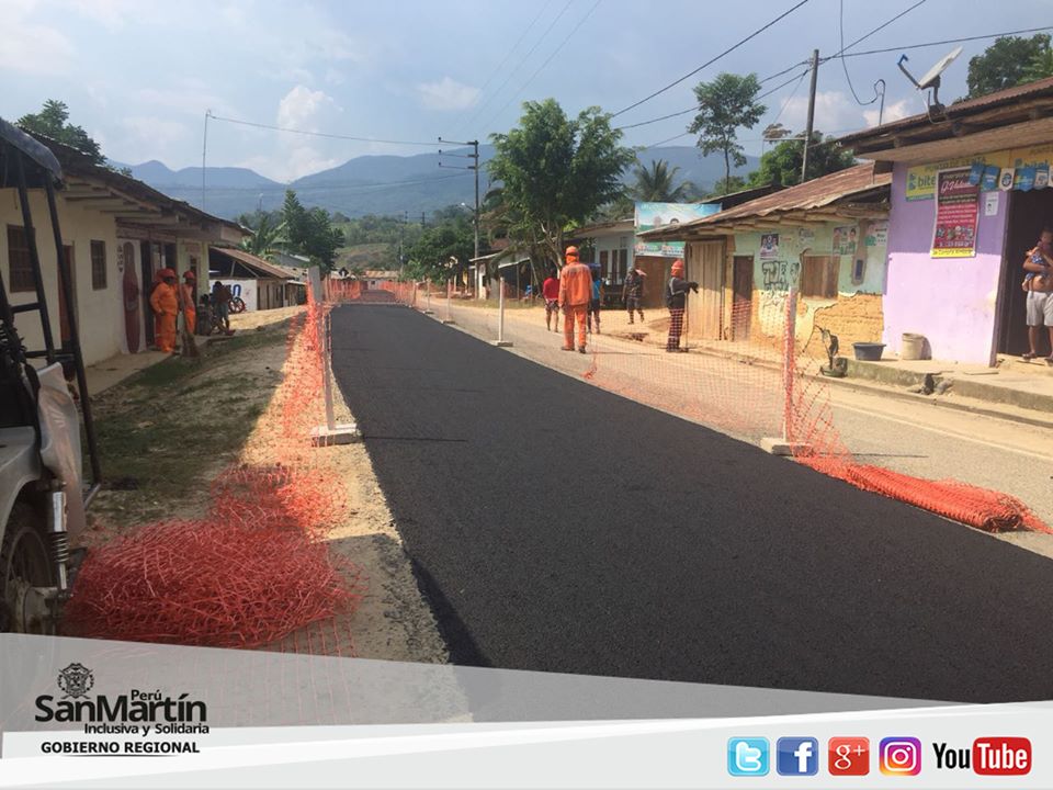 REALIZAN MANTENIMIENTO PERIÓDICO EN TRAMOS DE LA RED VIAL REGIONAL. web.facebook.com/regionsanmarti…