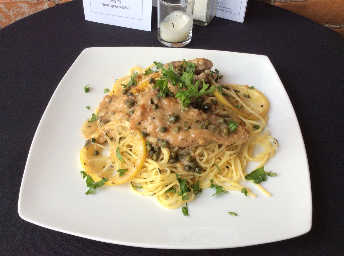 Empire138's tweet photo. Tonight’s feature is a veal piccata on angel hair noodles. Be sure to make a reservation and enjoy this delicious feature!!! https://t.co/ioIKHXk37R