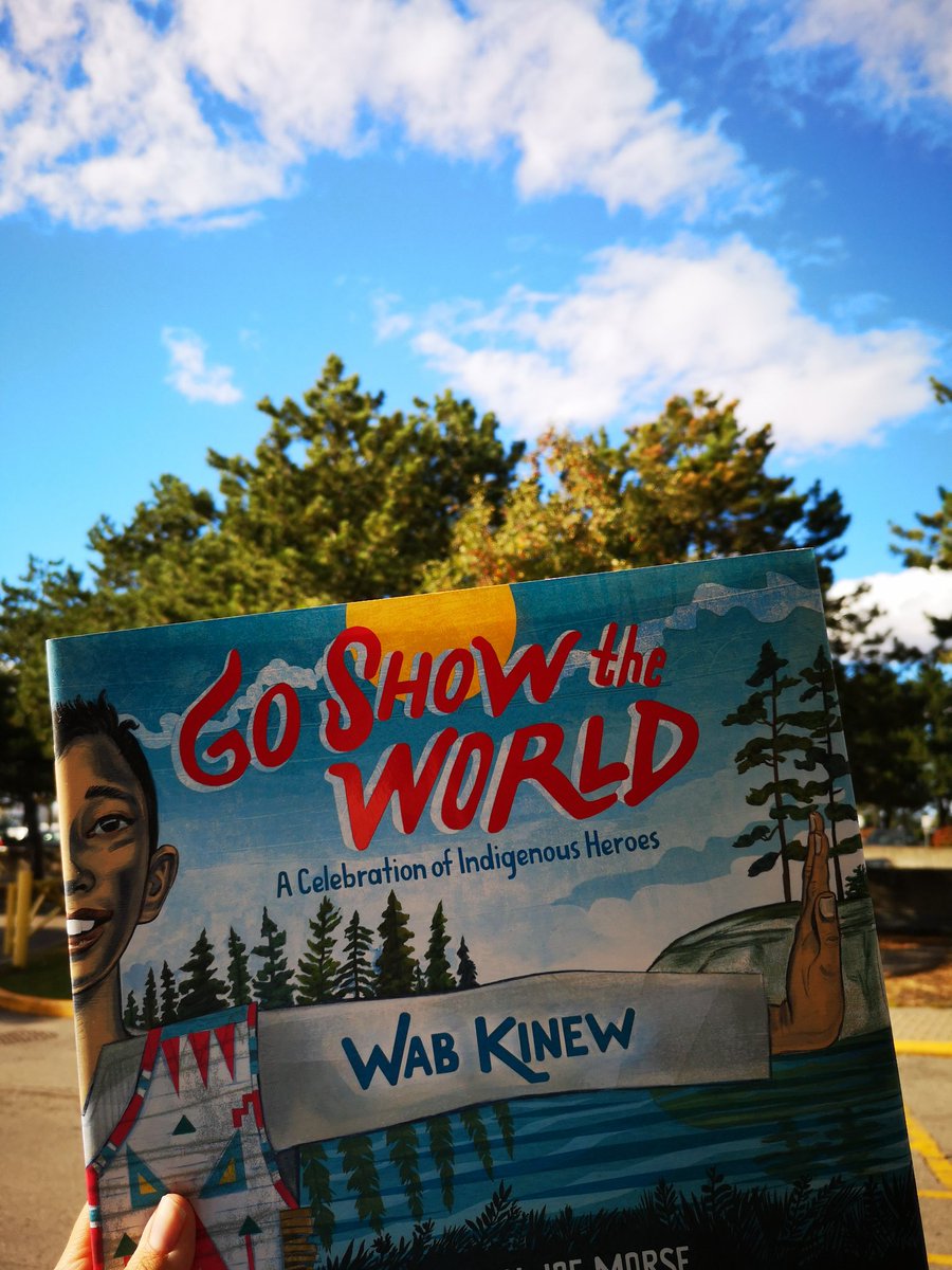 GoodMindsBooks's tweet photo. @GoodMindsBooks finally got our hands on #GoShowTheWorld by @WabKinew! A beautiful story of Indigenous Heroes #IndigenousReads #LiteracyMatters https://t.co/iPS51peCRu