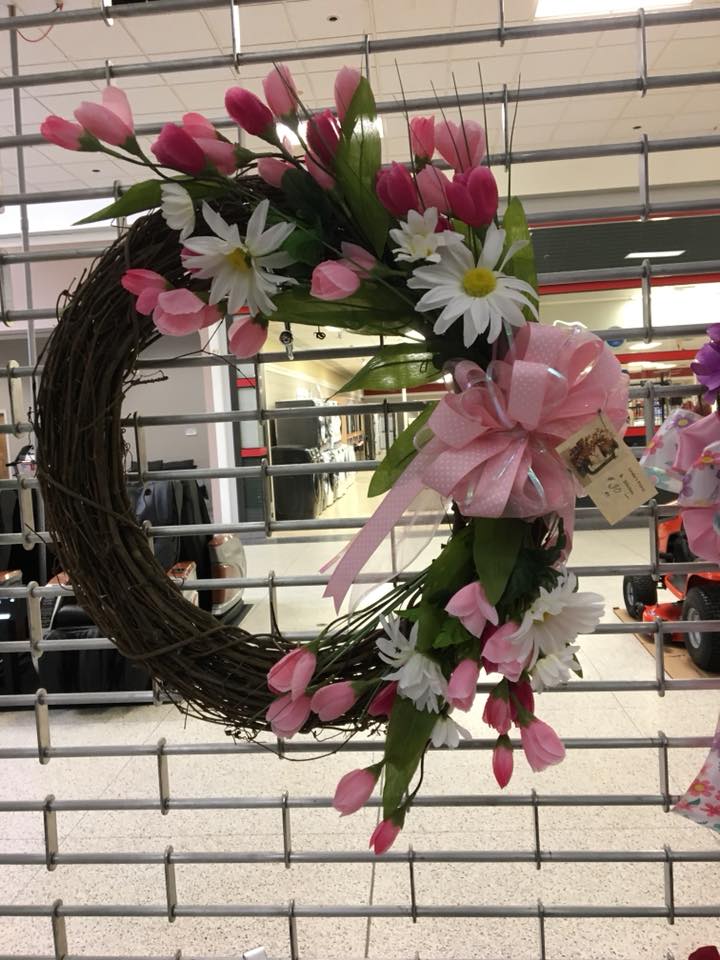 Handmade wreaths. Can be made to order! #oleancentermall #handmadewreaths #wreaths #homemade