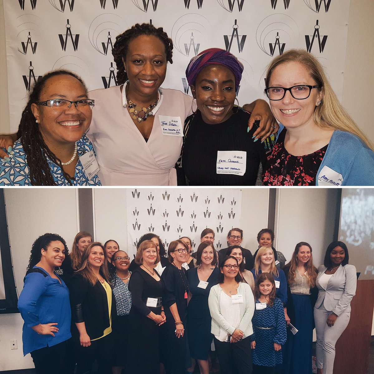 WaldonStudio's tweet photo. We are happy to have been a sponsor for this year’s @aiawield event. We heard stories from six inspiring women in the architecture profession and got to network with peers in the industry. A special shoutout goes to Morina for participating in the #AIAWIELD committee. https://t.co/byVfDx7QZH