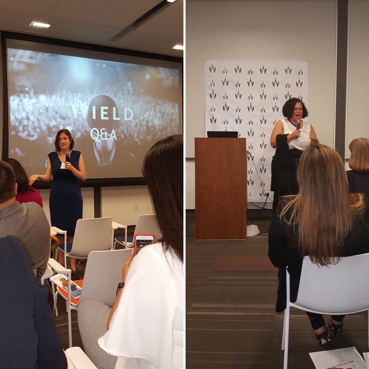 WaldonStudio's tweet photo. We are happy to have been a sponsor for this year’s @aiawield event. We heard stories from six inspiring women in the architecture profession and got to network with peers in the industry. A special shoutout goes to Morina for participating in the #AIAWIELD committee. https://t.co/byVfDx7QZH