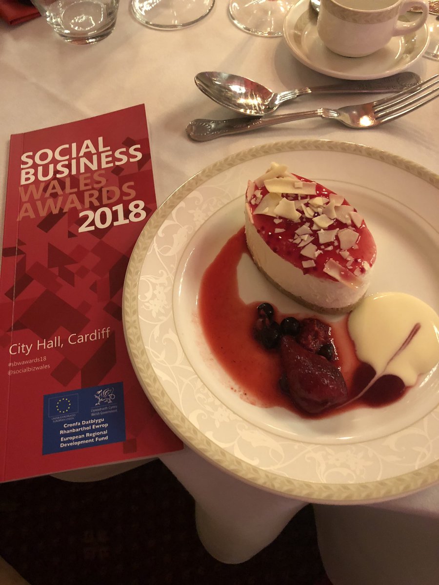 Fab evening so far can’t fault it! Well done @WalesCoOpCentre and <a href="/socialbizwales/">Social Business Wales</a> we and <a href="/ArtsFactoryDsgn/">Arts Factory Design</a> feel privileged to have been involved! #SBWAwards18