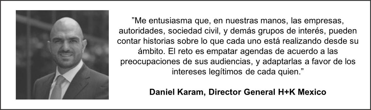 Para <a href="/danielkaramt/">Daniel Karam</a> Director General de #HKMexico, las #RRPP son clave para que terceras personas hablen de lo positivo que tiene una organización  #DiaInteramericanoDeLasRRPP #LideresHK #HKCulture hkstrategies.com/mexico/es-la/v…