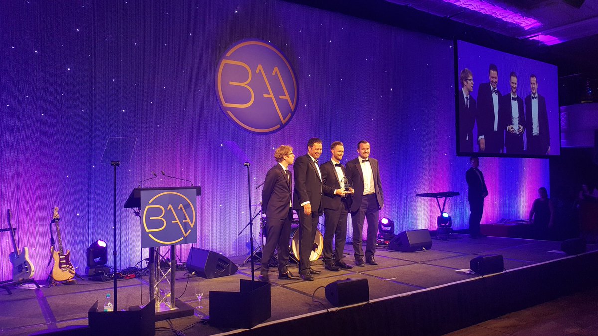 ThorneWidgery's tweet photo. Sooooo....we won! 😊 #BAAwards2018 https://t.co/HwvhZSoErR