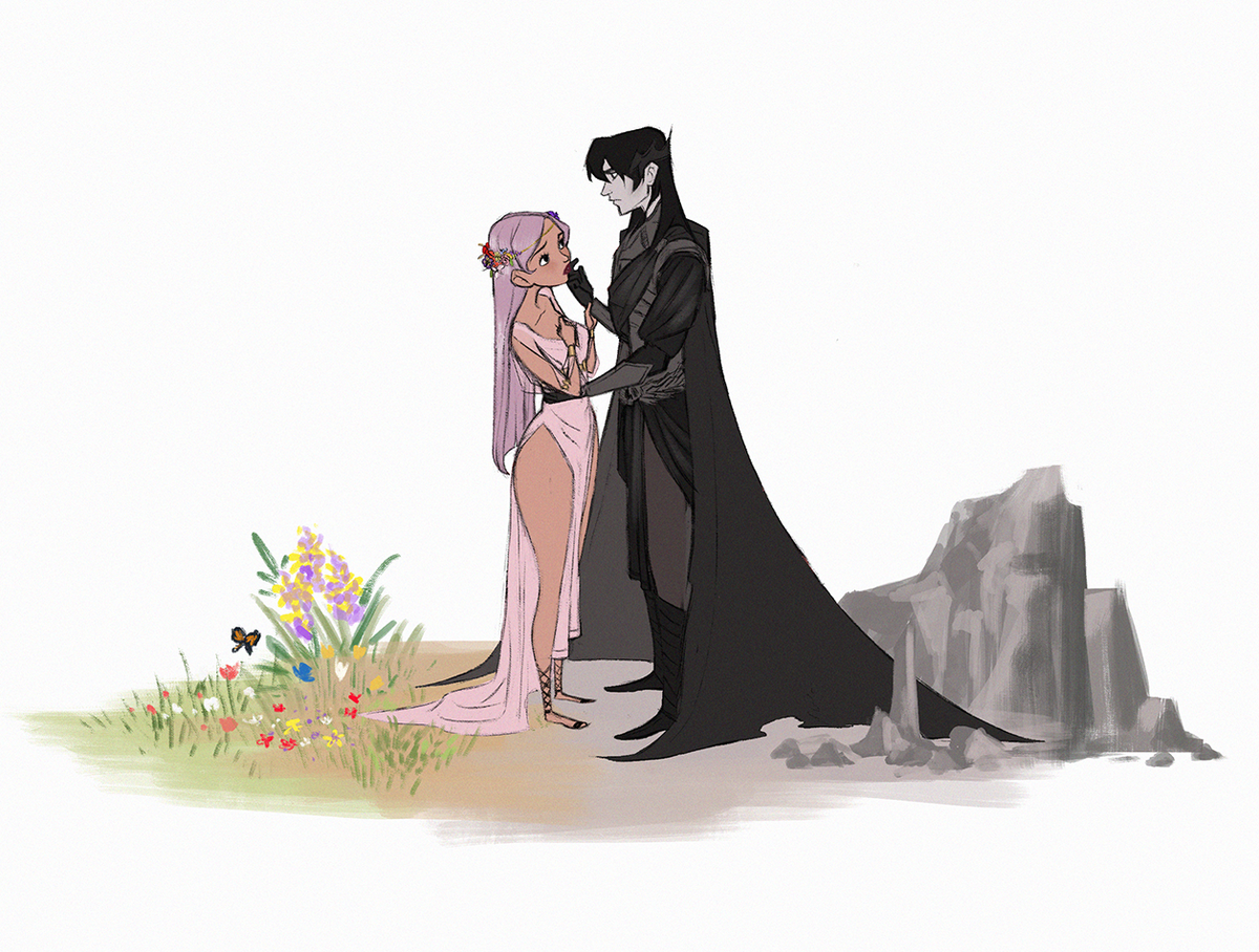 javi_khoso's tweet photo. hades &amp; persephone https://t.co/2YebLhxf54