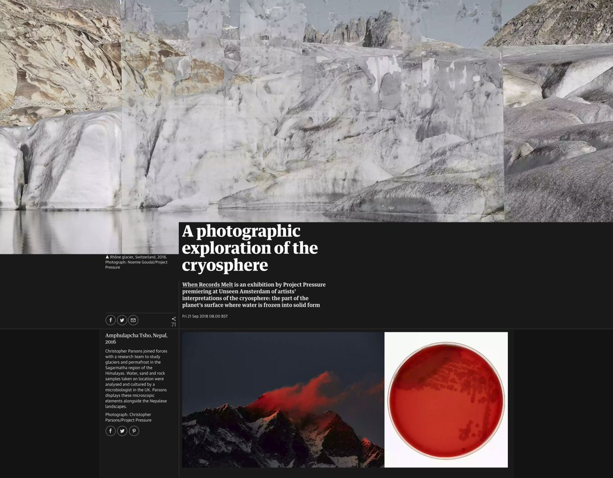 thymann's tweet image. too busy... forgot to mention the fantastic review @projectpressure show at @UnseenPlatform got in the @guardianeco have a read/ look
theguardian.com/environment/ga…