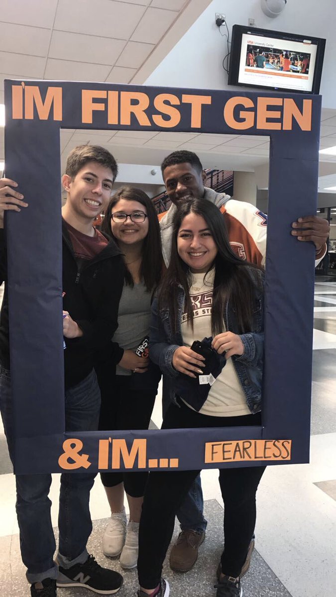 firstgenrunners's tweet photo. Appreciating some of our first generation students at UTSA ๐ค๐ผ Join our organization if youโd like to meet other first gen students! ๐ #f2gg https://t.co/tlxe2r9DcB