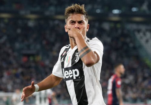 PauDybala_JR's tweet photo. I’m back 🔙! Felice per il gol ma soprattutto per la vittoria ⚪️⚫️ #serieA #juventus #soccer #futbol #dybalanation https://t.co/y7KV44a6iy