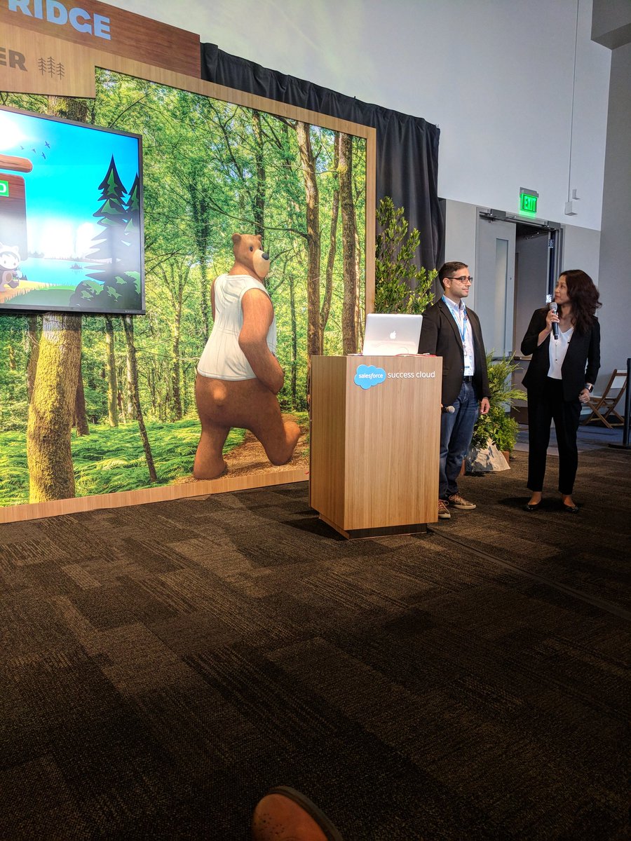 Our very on speaking at Dreamforce #DF18 #SuccessForAll