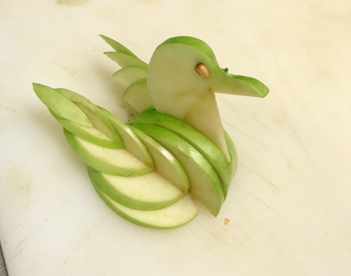 GISD_Culinary's tweet photo. Fruit carving practice today, getting ready for our first competition of the year! #EVculinary https://t.co/EObgoL78C5