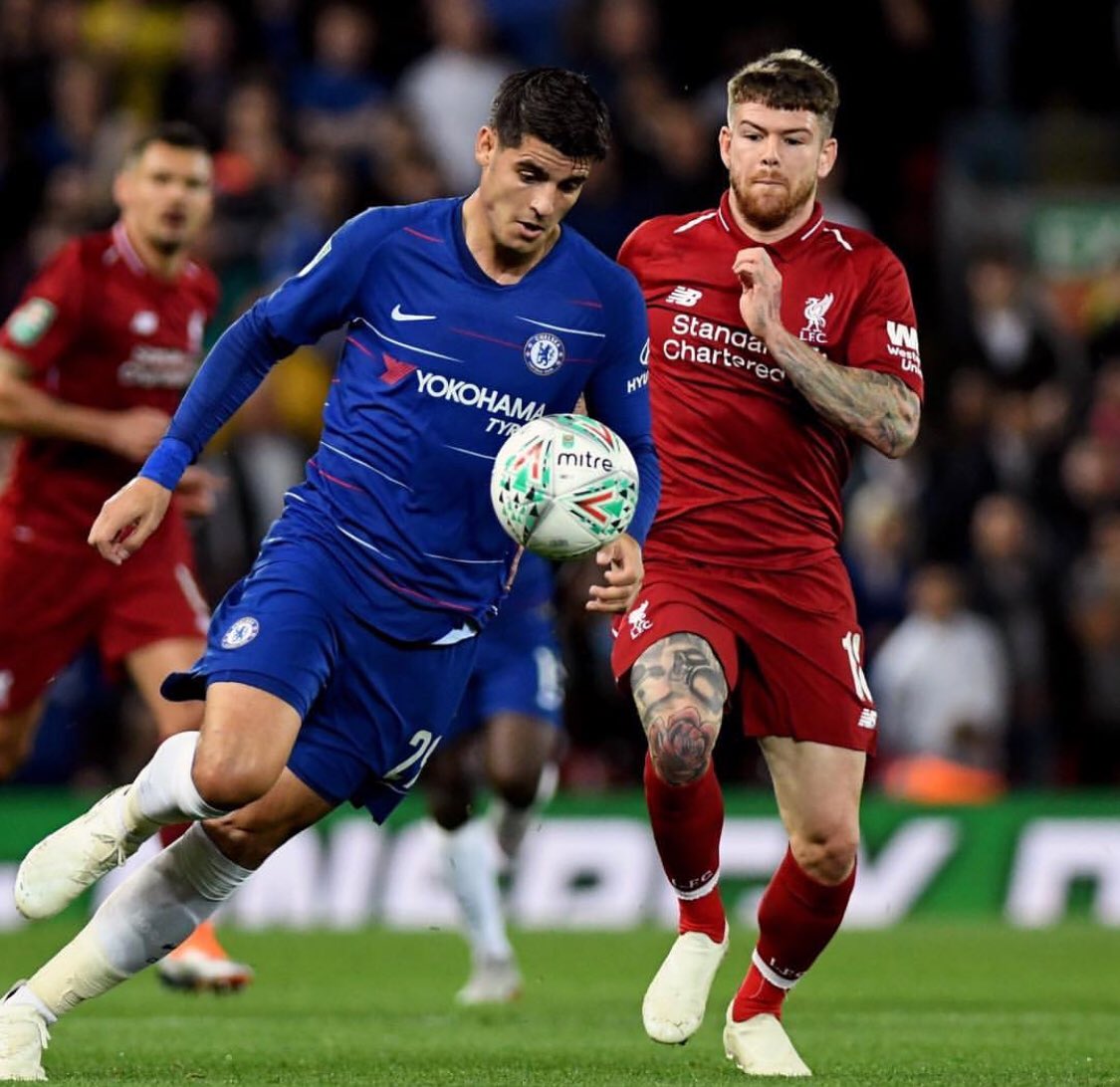 AlvaroMorata's tweet photo. Happy!! To the next round!! Win in a very difficult pitch, in a very special field!! Go Chelsea!! 🔵⚽️🔵 https://t.co/8R6CHhiUgJ