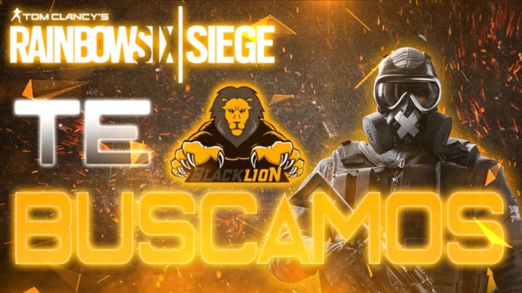 #Rainbow l Jugadores 
Ampliamos la búsqueda de jugadores para nuestro equipo de Rainbow Six Siege
Requisitos:
1. +Platino 3
2. 1.1 k/D
3.Comprometido y duradero 
4.experiencia previa 
Club con soporte,interesados 📩
#GOBLACKLIONS