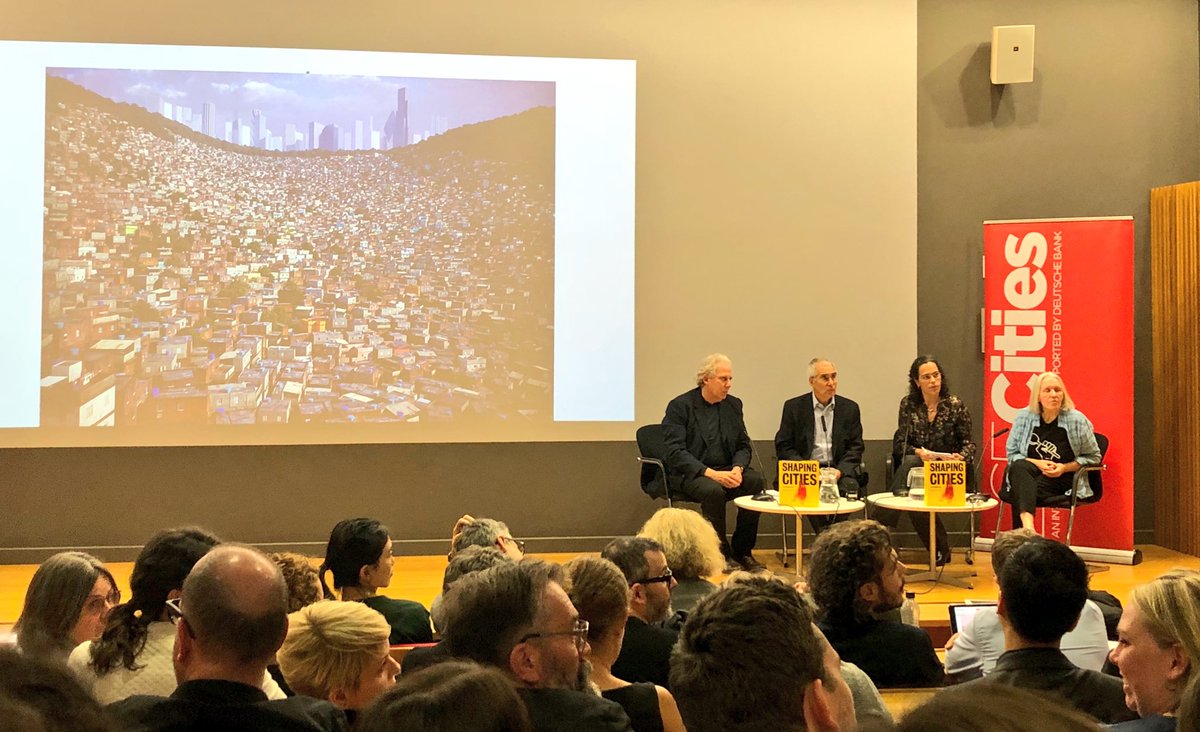 Fascinating talks about our urban future by <a href="/SaskiaSassen/">Saskia Sassen</a> <a href="/LordStern1/">Nicholas Stern</a> <a href="/BurdettR/">Burdett 🎂</a> and Eduarda La Rocque of <a href="/IPPRio/">instituto pereira passos</a>. Thank you <a href="/LSECities/">LSE Cities</a> &amp; <a href="/LSEpublicevents/">LSE Events</a> #ShapingCities 🌎