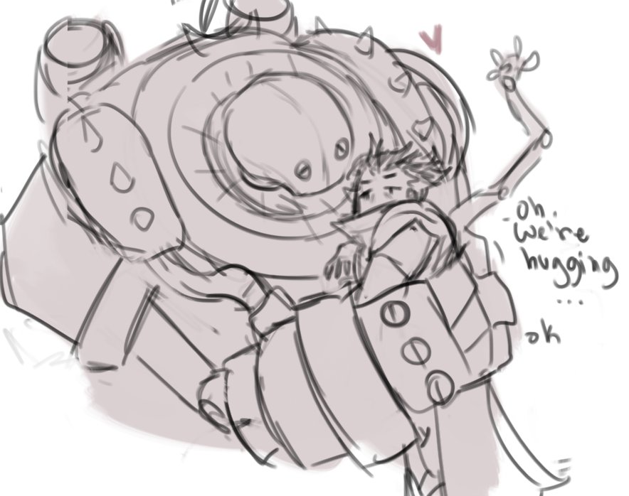 he changed a bit he's still blitz's dad 