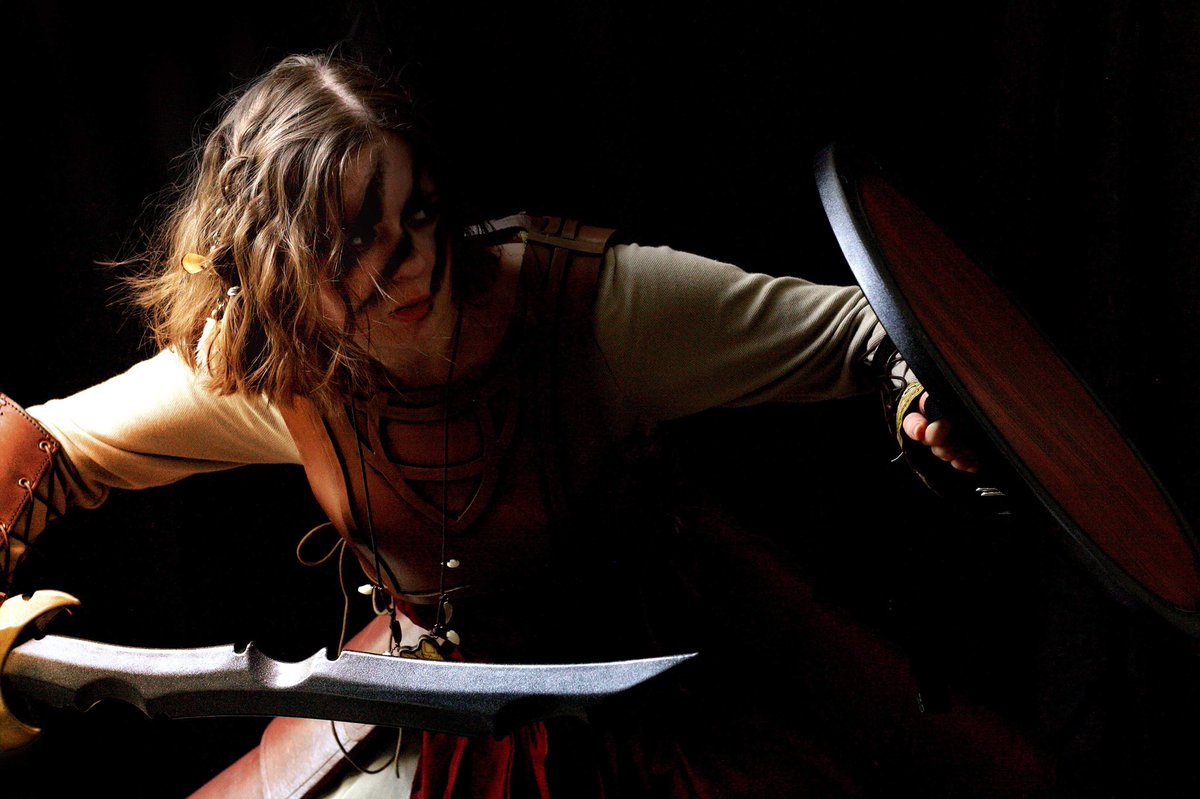 PokethePixie's tweet photo. Meet Vox Hilde. My character for the @LorienTrust #LARP https://t.co/qTDp1KeyvC
