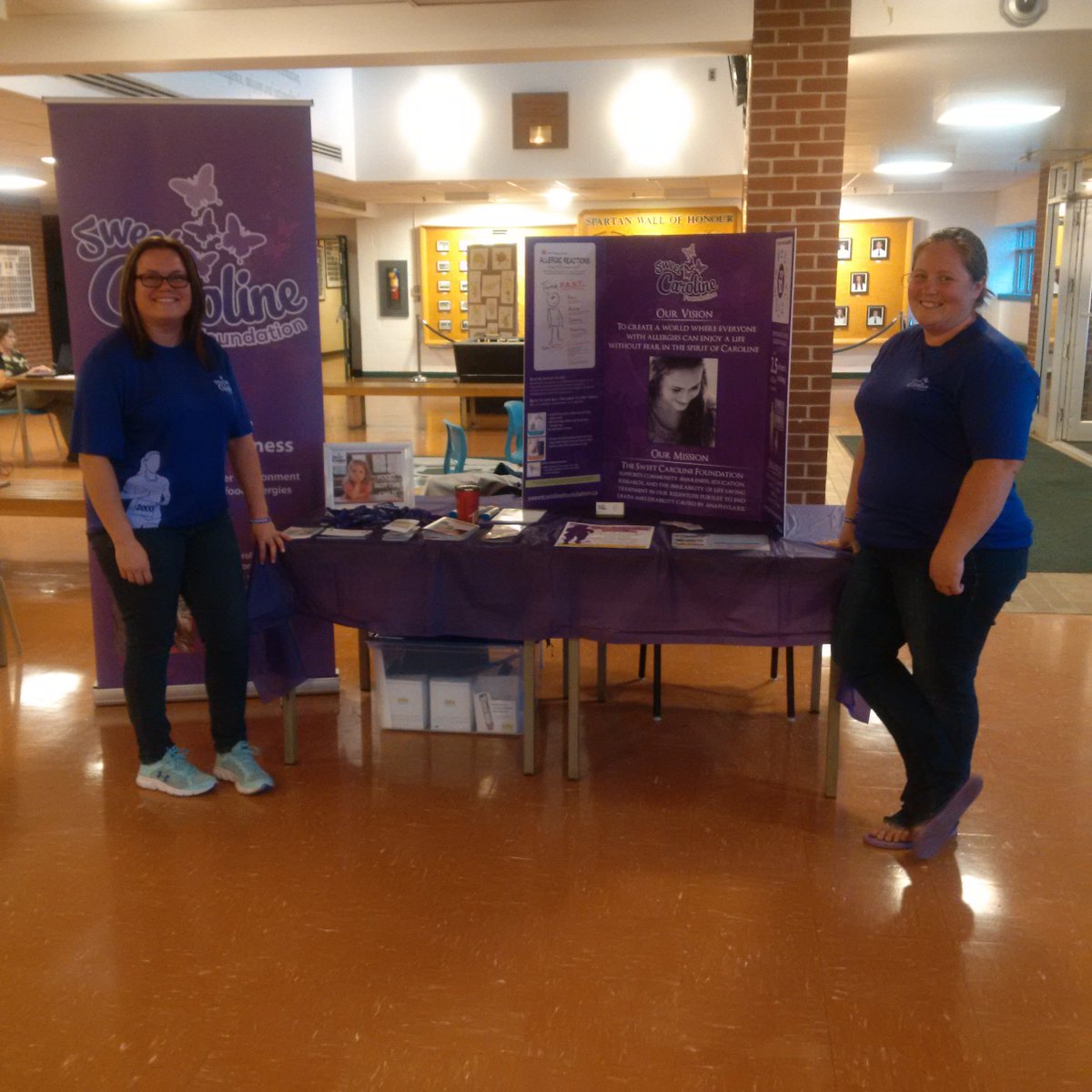 ASD-S Workshop for PSSC members at St. Stephen High - a great Info Fair with community partners!