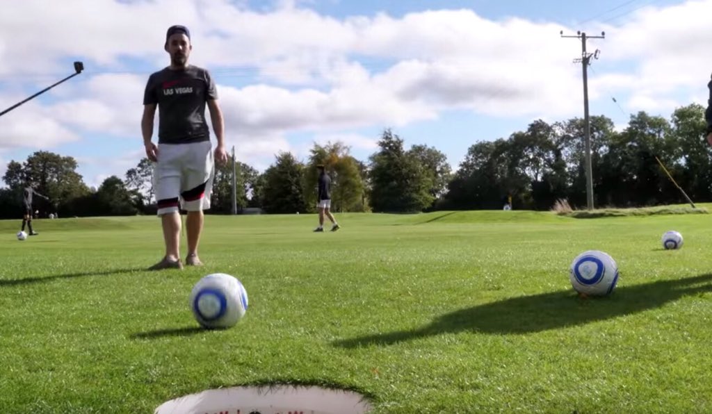 bbFootGolf1's tweet photo. Winamax group enjoying the #FootGolf @bbFootGolf1 @newcastlegolfct Thanks for visiting, hope you enjoyed your trip to Dublin #winamax https://t.co/BRvpsOsOhh