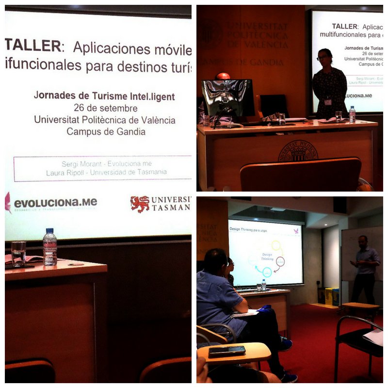 Maria_Llorente_'s tweet photo. Taller de aplicaciones móviles https://t.co/w7XbLS6Un5 #TurismeIntel2018 @UPVCampusGandia @UPV @ayto_gandia @GVAturisme @GVAinvattur recordando que:
✅Las APPS dan soluciones a necesidades recurrentes
✅Hay que maximizar la experiencia del usuario 📲 https://t.co/Wy8wTrGeZv