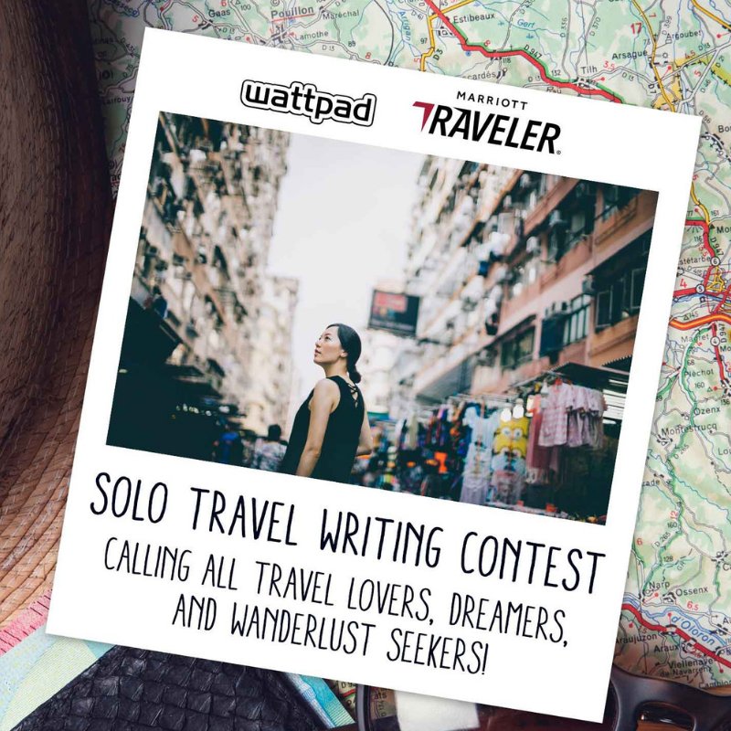 wattpad's tweet photo. Exciting news! 😃 We’ve partnered with @Mtraveler for another #writingcontest! We want to hear about your exciting #SoloTravel stories. ✈️ Enter by October 31 for a chance to be featured in #MarriottTRAVELER and win a $500 gift card! Tell us here: https://t.co/JLaGQXBRcG   ✍ https://t.co/tMr3Xd2lTn
