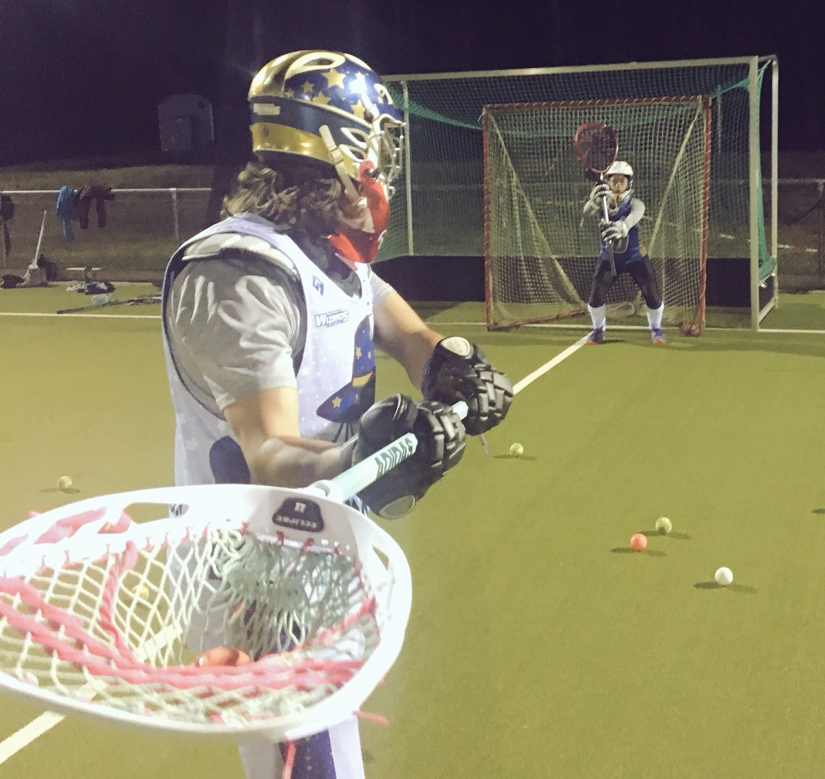 Our goalies doing goalie things. #lacrosse #nürnberglacrosse #Nürnberg #hgnürnberg
