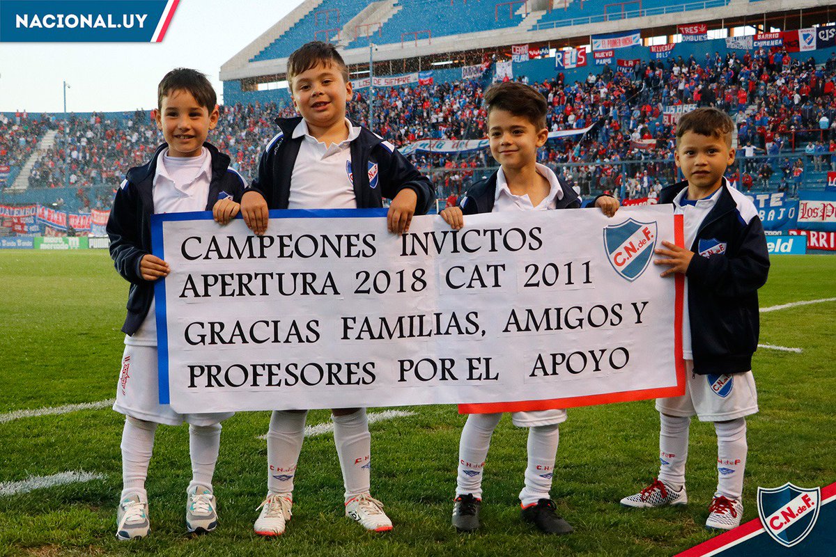 Nacional's tweet photo. En los clásicos infantiles el Decano se llevó siete victorias y un empate:
Cat. 2005: victoria 2-0 
Cat. 2006: victoria 6-0
Cat. 2007: victoria 2-0
Cat. 2008: victoria 3-0
Cat. 2009: victoria 1-0
Cat. 2010: igualdad 2-2
Cat. 2011: victoria 2-1
Cat. 2012: victoria 2-0
#DaleBolso https://t.co/OB2Gu7iHmf