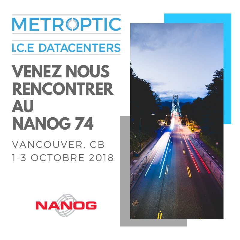 MetroOptic's tweet photo. Metro Optic sera à Vancouver du 1-3 octobre, 2018 pour @NANOG 74 ! Pour nous rencontrer: https://t.co/UFRSuUjLZZ  #NANOG #NANOG74 https://t.co/vIPkAer8pM