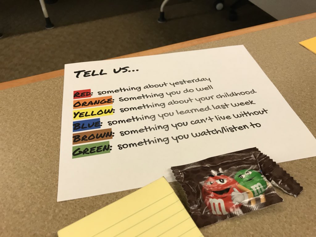 sniemi01's tweet photo. M&amp;M’s + Reflection = 🤗 happy IB Coordinator &amp; math coach! Using the colors listed below tweet me back what your favorite M&amp;M color is &amp; use the prompts to share with me your reflection.💙 #inquirymindset #ClearLakeIB #practicereflection #IBPYP https://t.co/CXPKIts4ww
