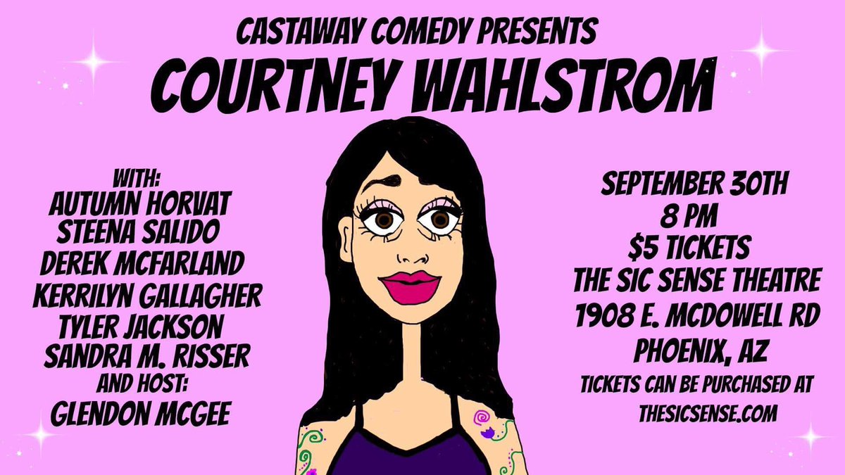 Derek_McFarland's tweet photo. Sunday make plans to catch this amazing show with Courtney Wahlstrom headlining! We have so many out of town comics in this lineup you'll see all new performances ❤️
#phoenix #comedy #livecomedy #funny #phoenixarizona #phoenixentertainment #performanceart #phoenixcomedy https://t.co/Htn96ZSRU3