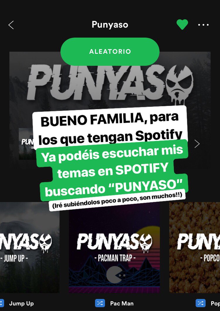 punyas0's tweet photo. Pues eso... 😊😊😊 #spotify #dubstep #punyaso https://t.co/2BNiKk4qbq
