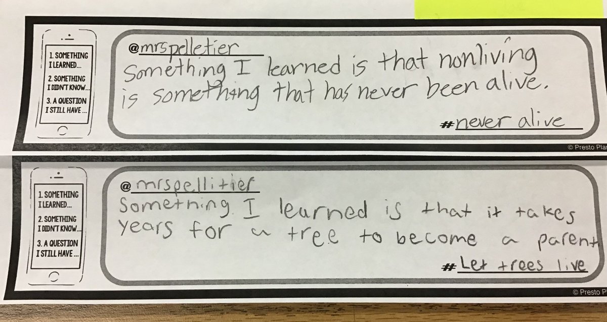 pelletier_val's tweet photo. Third graders learning reflection and main idea through #hashtags
#neveralive #lettreeslive https://t.co/z152oiIeUK
