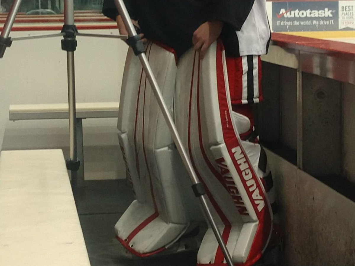 MrBoylerAlert's tweet photo. I should start doing #ECACPadCheck for all the @ECACHOCKEYMWD1 teams...these are @RPI_WHockey starting goalie Lovisa Selander's https://t.co/yBgarxEiG0