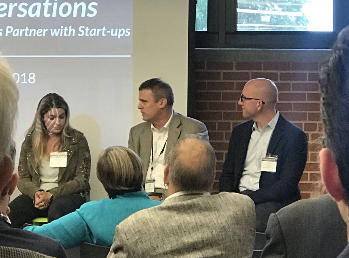 pnphealth's tweet photo. “Without Plug and Play we’d probably still be launching vs. sitting here on batch 2 and already talking about the success of Batch 1” - Pete O’Neill of @CCInnovations discussing why they partnered with #plugandplaycle - focusing on the speed of the program. https://t.co/Q3UlwAc5Qc