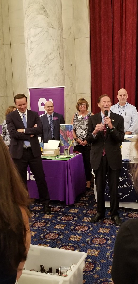 Always fun at the annual <a href="/CTSocietyDC/">CT Society of DC</a> Discover Connecticut event. Great beer and oysters for sure.