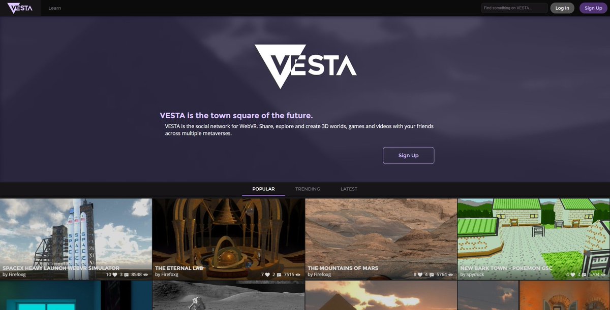 Vesta tweet media