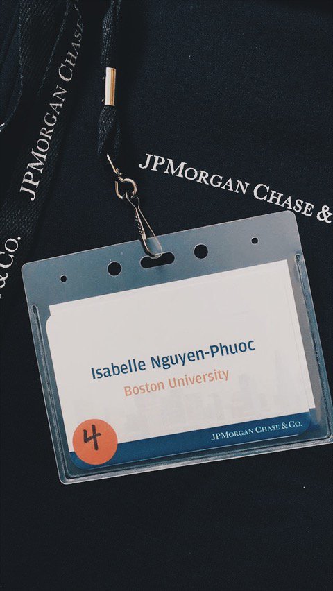 isabelle__np's tweet photo. This past weekend, I had the pleasure of attending #CodeForGood hosted by @jpmorgan @Chase. My team and I worked with @BePositiveFdn to develop a business strategy and digital platform to tackle their challenge statement! https://t.co/o3sYrlSBVZ