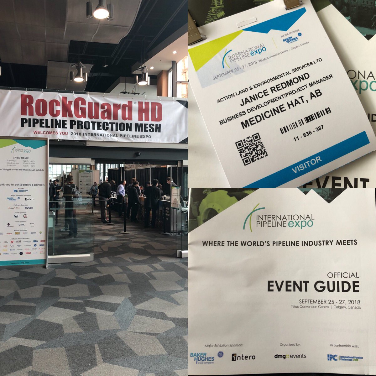 JaniceRedmond5's tweet photo. What a Great day at the @IPE_Calgary connecting with clients and conversing with industry colleagues. #conferenceweek #ipe18 #landandenviroservices https://t.co/ymRc1iCTWq