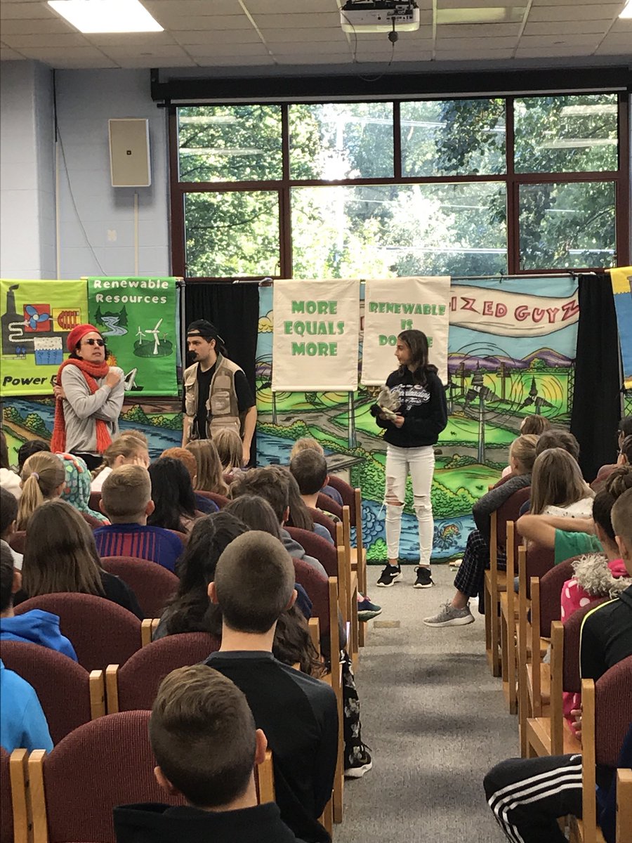 Great presentation on energy! Thank you, National Theater for Children! <a href="/HBMBears/">BeardsleyBears</a> #beardsleypride