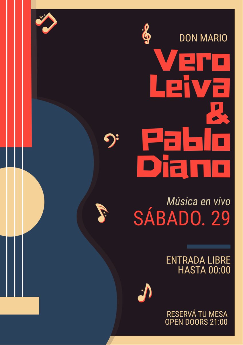 DonMario_bar's tweet photo. Toca Vero y Pablo el sábado!!
Vos te lo vas a perder??! https://t.co/F9IHe1OTVU