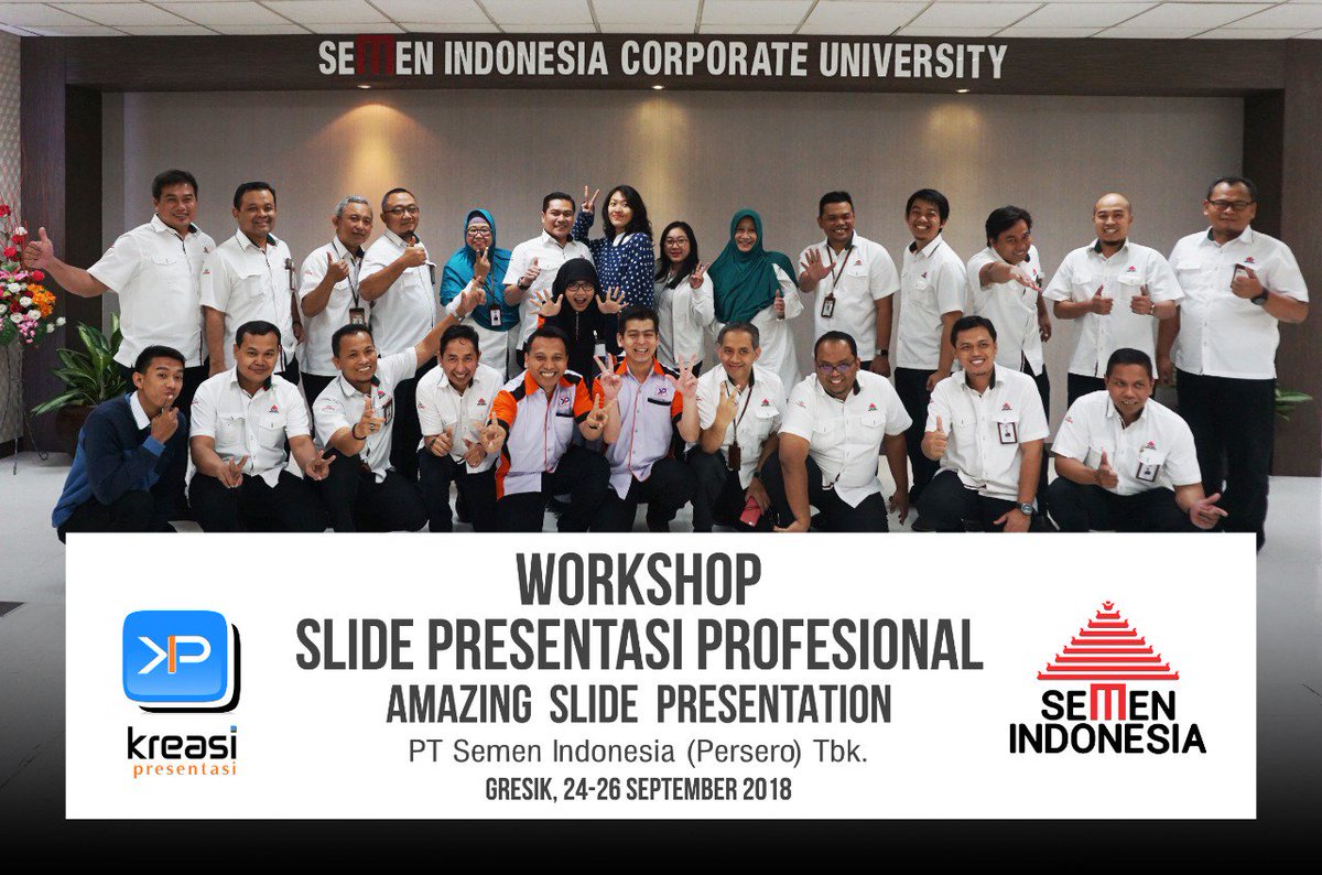 DhonyFirmansyah's tweet image. Terimakasih PT. Semen Indonesia. Semoga apa yang dishare bisa bermanfaat dalam tugas sehari-hari.

Sampai bertemu lagi di batch selanjutnya, minggu depan. 

Info &amp;amp; kerjasama :
0857-3333-0407
KreasiPresentasi.com

#PakarSlide #SlideDesigner #SemenIndonesia #infografis