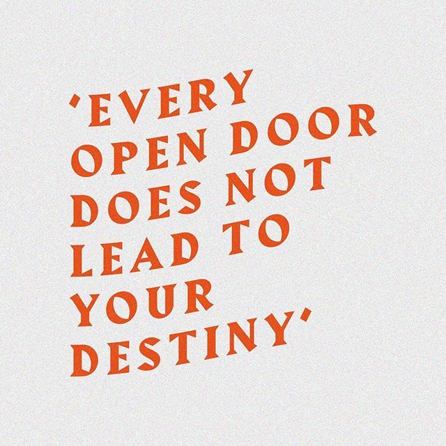 Jentezen's tweet photo. There is a difference between opportunity and purpose. Every open door does not lead to your destiny. https://t.co/4QjyfmzY9u https://t.co/ululT2nt2k