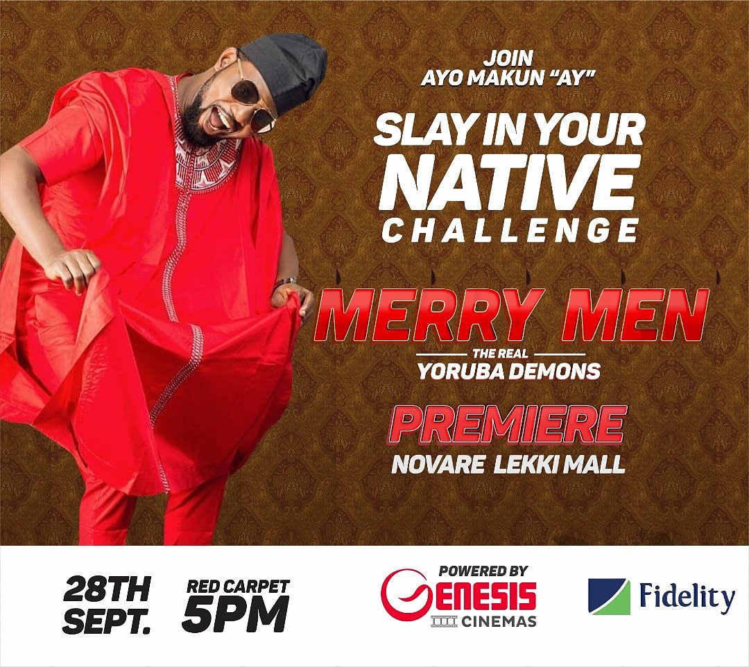 genesiscinemas's tweet photo. #SlayInYourNative #MerryMen #GenesisCinemassangotedo  #novaremaryland #sept28th @AYCOMEDIAN https://t.co/oss1xksOig